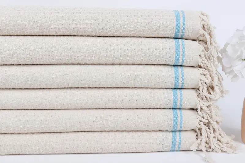 Monogram Towels, Personalized Beach Towel, 68x36 Cotton Striped Towel, Home Decor Towel, Luxury towel, Organic towel, Gym Towel, Bulk Order Towel - 3