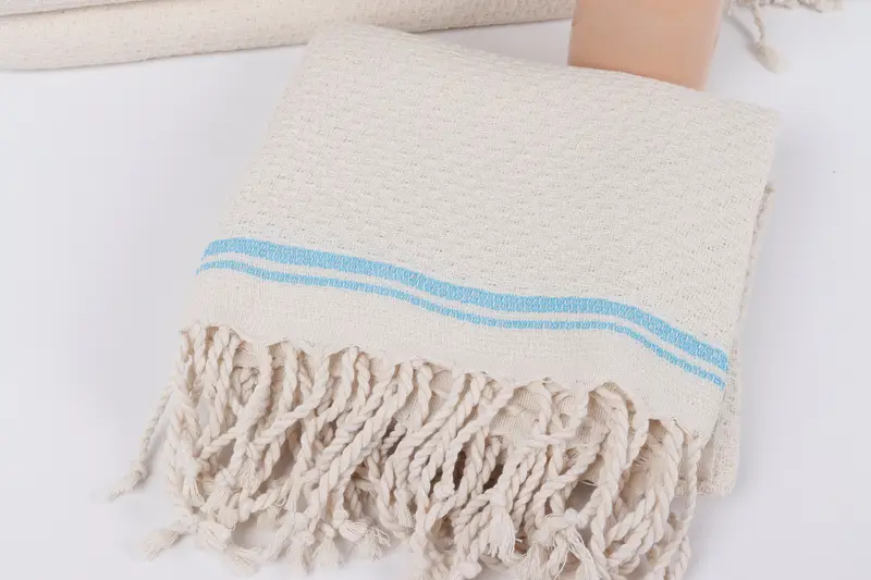 Monogram Towels, Personalized Beach Towel, 68x36 Cotton Striped Towel, Home Decor Towel, Luxury towel, Organic towel, Gym Towel, Bulk Order Towel - 5