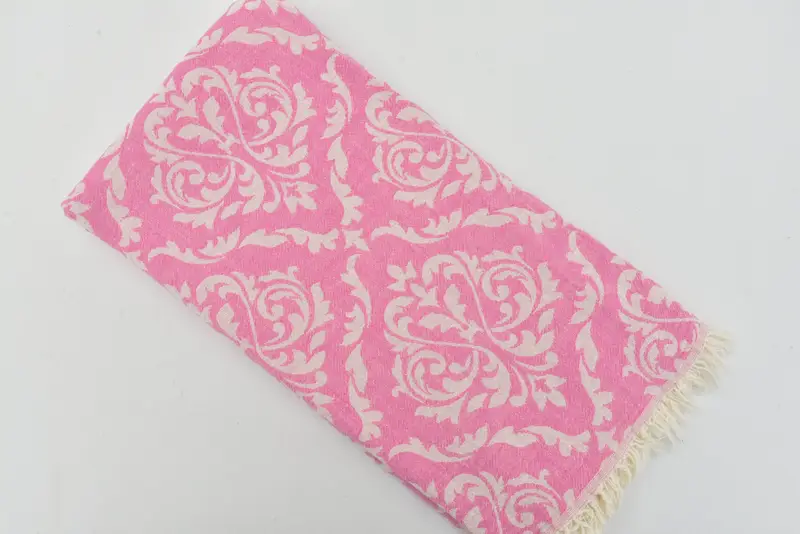 Bridal Shower Favors, 68x36 Cotton Baroque Towel, Turkish Towel Beach Towel, Sand-resistant towel, Bachelor Gift, Lightweight Turkish towel - 7