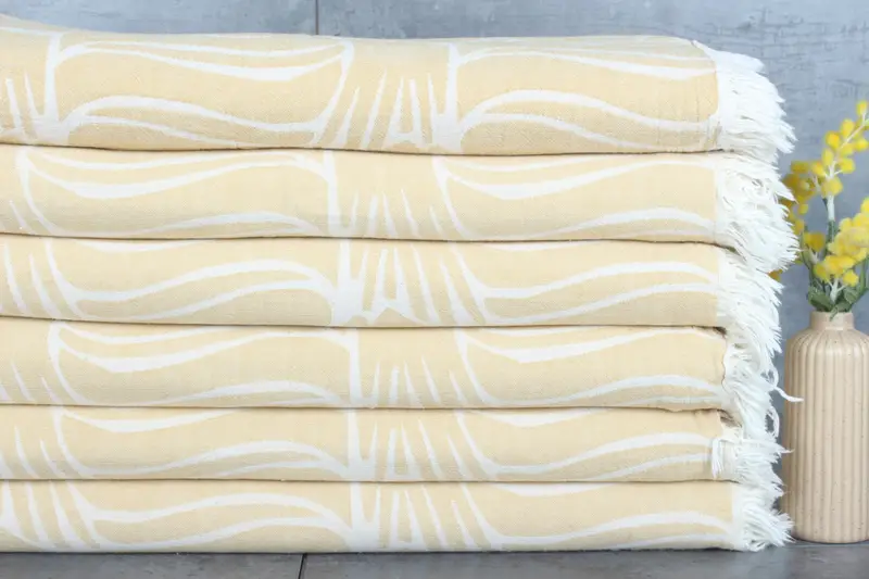 70x60 Cotton Fish Design Towel, Custom Blanket, Throw Blanket Couch, Christmas Gift Blanket, Gift For The Home Decor, Bachelorette Party Favors - 2