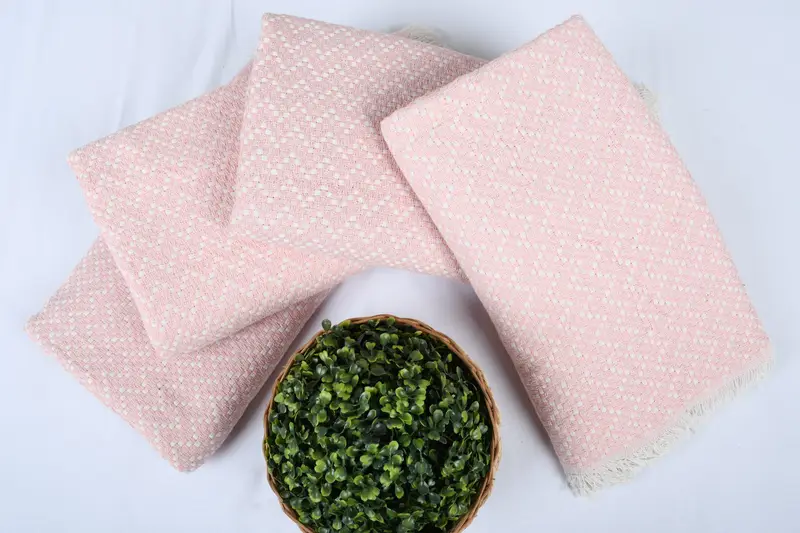 Aesthetic Blanket, 76x68 Cotton Herringbone Towel, Bachelorette Party Decorations, Custom Wedding Gifts, Turkish Blanket, Bachelorette Party Favors - 4