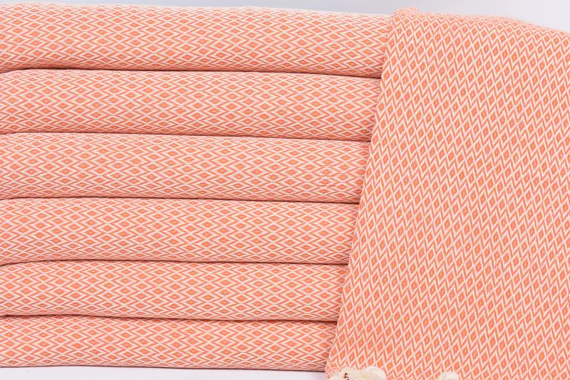 Girl Trip Party Favor, Monogram Hand Towel, Personalized Hand Towel, 40x20 Cotton Diamond Towel, Bridesmaid Gift Towel, Wedding Gift, Summer Towel - 2