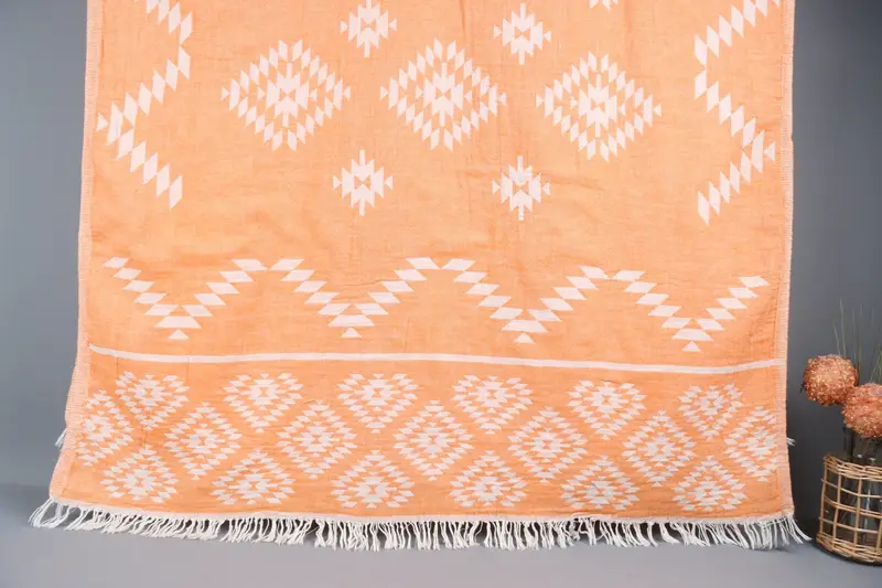 Bachelorette Towel, Summer Towel, Bridemaids Beach Towel, Personalized Wedding Gift, Turkish towel, Organic Turkish towel, Valentines Day Gift Idea - 1