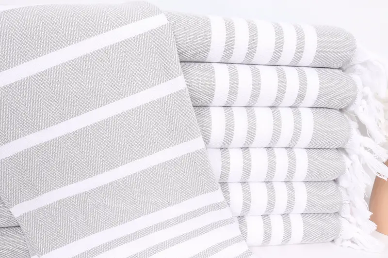 Customized Turkish Towel, 40x20 Cotton Zig zag Towel, Personalized Kitchen Towel, Xmas Gifts, Gift For Mom, Monogram Kitchen Towel, Bathroom Towels - 1