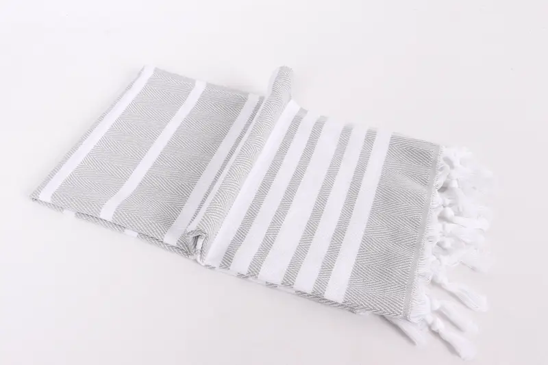 Customized Turkish Towel, 40x20 Cotton Zig zag Towel, Personalized Kitchen Towel, Xmas Gifts, Gift For Mom, Monogram Kitchen Towel, Bathroom Towels - 5