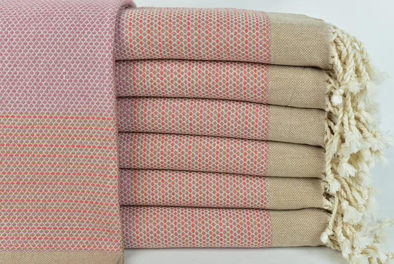 Lightweight towel, Maid Of Honor Gift, 64x40 Cotton Diamond Towel, Summer Towel, Bachelorette Party Gift, Custom Beach Towel, Friends Beach Towel - 1