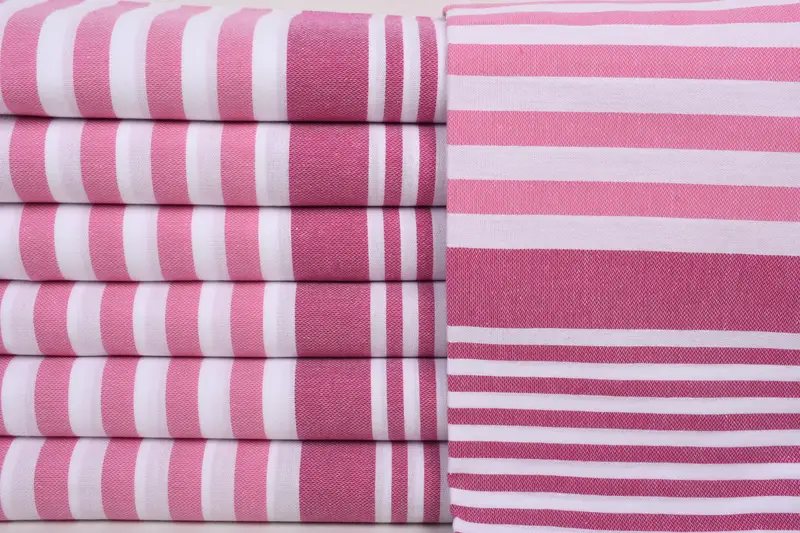 68x36 Cotton Striped Towel, Custom Wedding Gift From Bridesmaid, Custom Gift, Best Friend Gift Ideas, Turkish beach towel, Embroidered Towel - 1