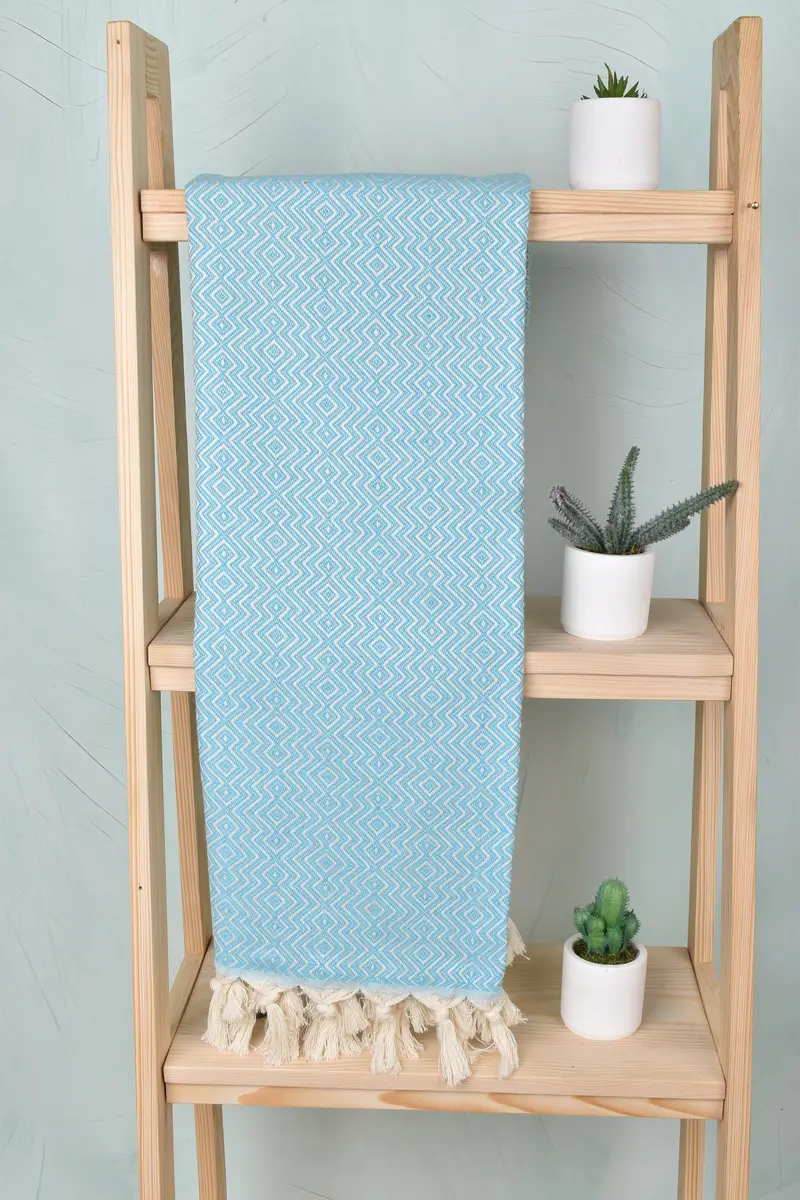 70x38 Cotton Diamond Towel, Gym Towel, Turkish Towel Personalized, Best Beach Towel, Personalized Turkish Towel, Bridal Shower Gift, Employee Gifts - 8