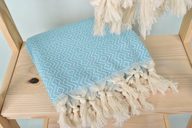 70x38 Cotton Diamond Towel, Gym Towel, Turkish Towel Personalized, Best Beach Towel, Personalized Turkish Towel, Bridal Shower Gift, Employee Gifts - 5