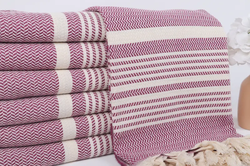 Sand-resistant towel, Halloween Gifts, Personalized Beach Towel, Gift For Wedding Day, 70x40 Cotton Striped Towel, Bachelorette Party Gifts - 2