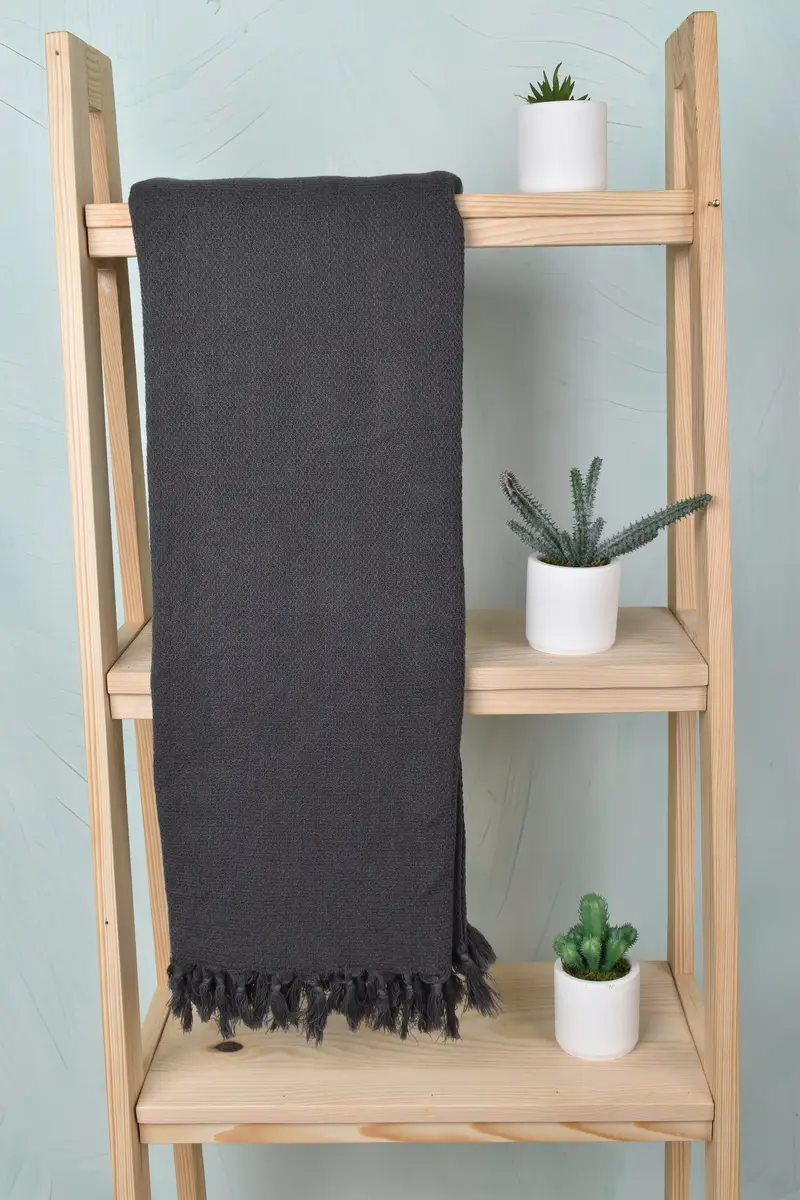 Home Decor Gifts, Memorial Gift, 70x40 Cotton Diamond Stonewashed Towel, Soft towel, Monogram Beach Towel, Spa Towel, Monogrammed Turkish Towel - 8