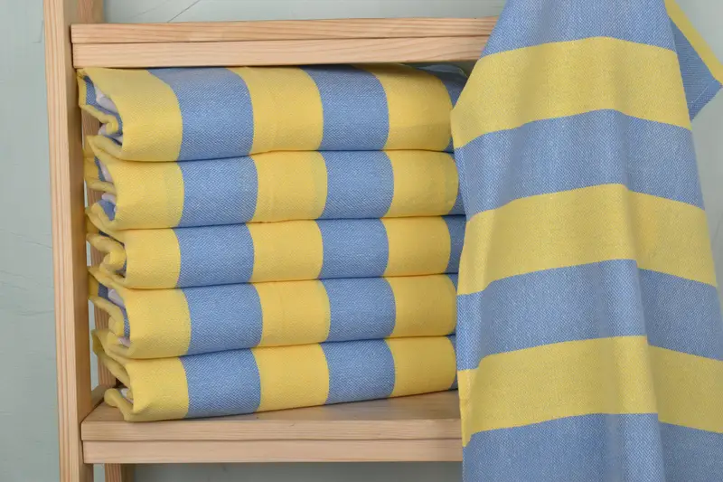 Kişiselleştirilmiş Hediye, Sevgililer Günü Hediyesi, Dekoratif Havlu, En İyi Düğün Hediyesi, 40x18 Pamuklu Çizgili Havlu, Türk El Havlu, Banyo Havluları - 2
