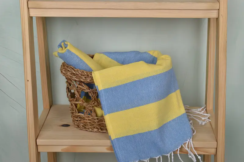 Kişiselleştirilmiş Hediye, Sevgililer Günü Hediyesi, Dekoratif Havlu, En İyi Düğün Hediyesi, 40x18 Pamuklu Çizgili Havlu, Türk El Havlu, Banyo Havluları - 4