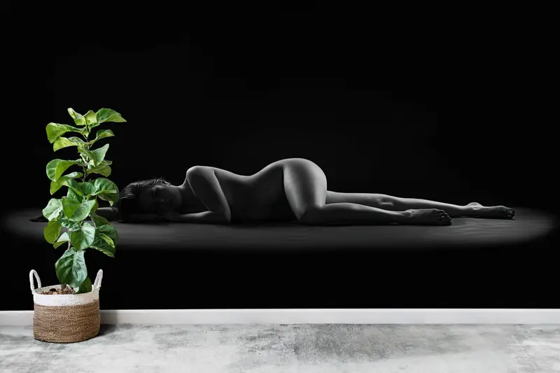 Bedroom Wall Mural, Bright Wall Paper, Modern Wall Paper, Sexy Girl Wall Print, Sexy Woman Wall Mural, Paper Wall Art, , Sexy Mural, Mature - 6