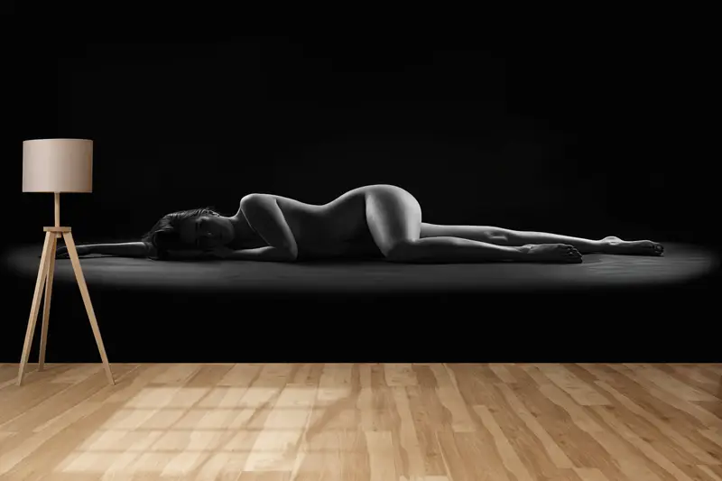 Bedroom Wall Mural, Bright Wall Paper, Modern Wall Paper, Sexy Girl Wall Print, Sexy Woman Wall Mural, Paper Wall Art, , Sexy Mural, Mature - 7