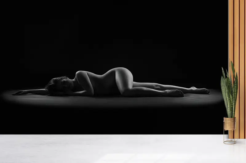 Bedroom Wall Mural, Bright Wall Paper, Modern Wall Paper, Sexy Girl Wall Print, Sexy Woman Wall Mural, Paper Wall Art, , Sexy Mural, Mature - 8