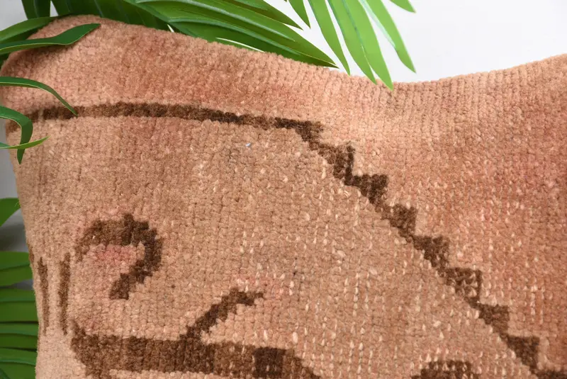 14x14 Beige Pillow Case, Cushion Case, Interior Designer Pillow, Sustainable Cushion Case, Throw Kilim Pillow, Home Decor Pillow - 2
