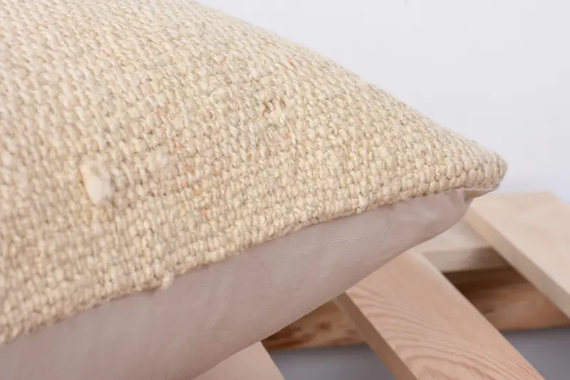12x24 Beige Pillow Sham, Boho Pillow Sham Cover, Pillow Sham, Boho Pillow, Turkish Pillow, Office Chair Cushion, Accent Throw Pillow - 7