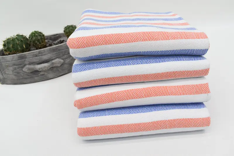 Housewarming Gift, Absorbent Turkish towel, 64x40 Cotton Striped Towel, Custom Gift, Bridal Party Gifts, Fringed Turkish peshtemal beach towel USA - 6