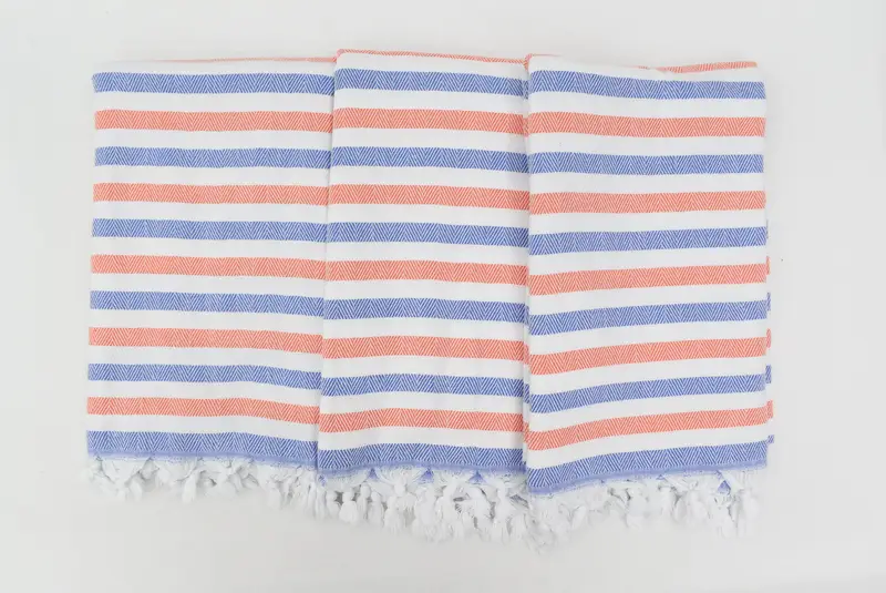 Housewarming Gift, Absorbent Turkish towel, 64x40 Cotton Striped Towel, Custom Gift, Bridal Party Gifts, Fringed Turkish peshtemal beach towel USA - 5