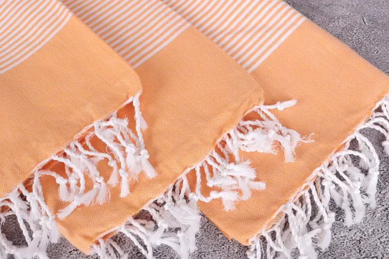 Turkish bath towel, Gift For Coworker, 70x40 Cotton Striped Towel, Monogrammed Beach Towel, Halloween Bachelorette Party Favors, Wedding Gift - 5