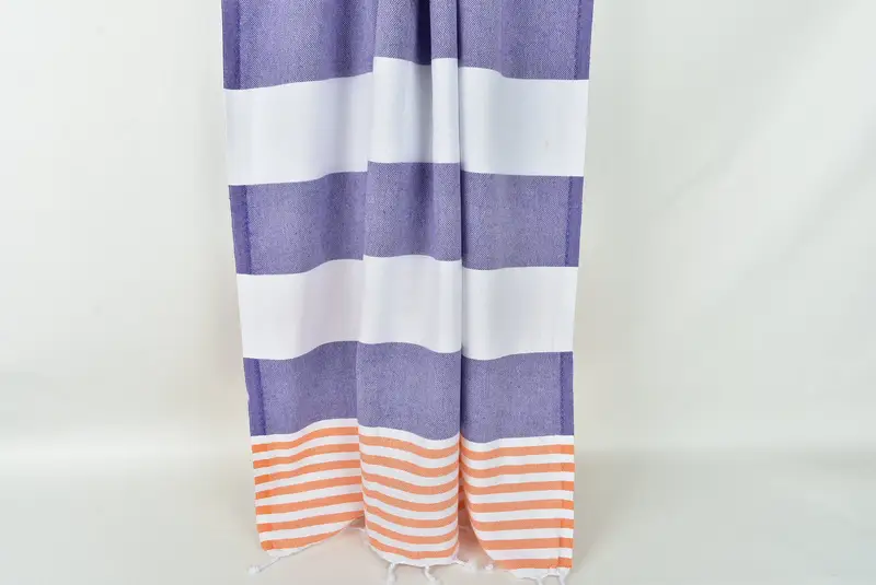 Gym Towel, Sand-free peshtemal towel for the beach, Custom Gift, Best Friend Gift Ideas, Lightweight towel, Summer Gift, 70x40 Cotton Striped Towel - 8