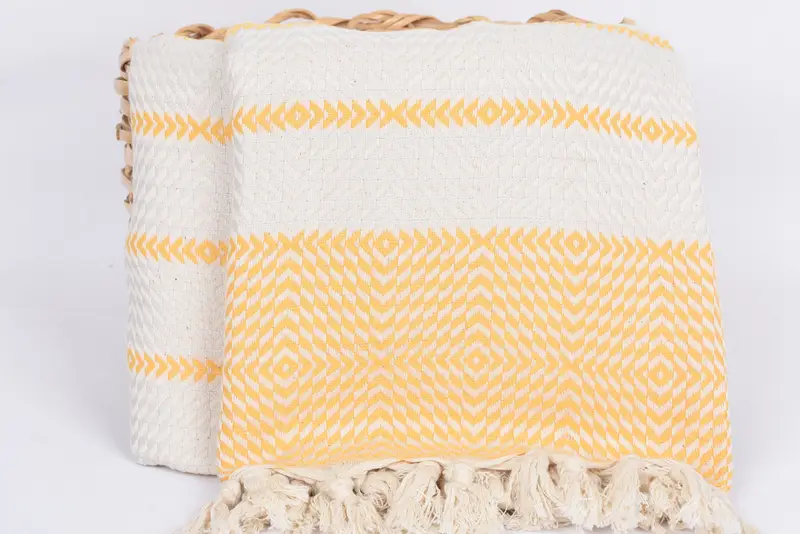 80x40 Cotton Diamond Towel, Custom Towel, Anniversary Gift For Her, Wedding Anniversary Gift, Bachelorette Gifts, Peshtemal Towel, Housewarming Gift - 5
