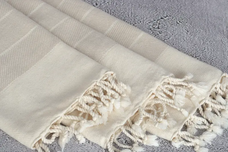 Monogrammed Hand Towel, Monogram Kitchen Towel, Gifts For Him, Bridesmaid Favors, 36x16 Cotton Striped Towel, Summer Towel, Turkish Towel Hand Towel - 5