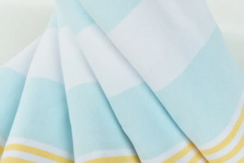 68x36 Cotton Striped Terry Towel, Custom Bath Towel, Turkish bath towel, Custom Wedding Gift, Large Turkish Towel, Mother Of The Groom Gift - 5