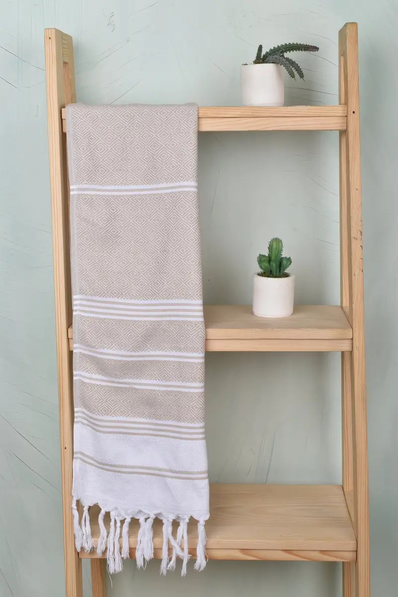 Organic Towel, Boyfriend Gift, Bachelor Party Favors, Personalized Dish Towel, 40x18 Cotton Diamond Towel, Turkish Tea Towel, Monogrammed Hand Towel - 8