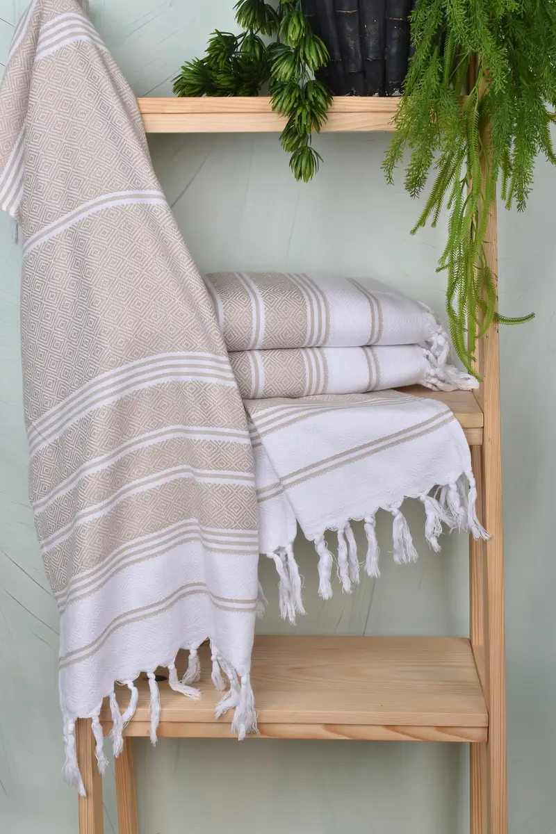 Organic Towel, Boyfriend Gift, Bachelor Party Favors, Personalized Dish Towel, 40x18 Cotton Diamond Towel, Turkish Tea Towel, Monogrammed Hand Towel - 6