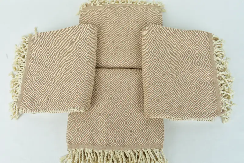 Bachelorette Party Dekorationen, einzigartiges türkisches Handtuch mit maßgeschneiderter Stickerei, Geschenktuch, Fouta -Handtuch, Hammam -Handtuch, 70x40 Baumwoll -Chevron -Handtuch - 6