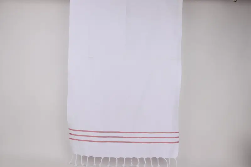 Monogram Kitchen Towel, Gift For The Home, 40x24 Cotton Striped Towel, Bridesmaid Proposal Gift, Monogrammed Hand Towel, Gym Towel, Bathroom Towels - 8