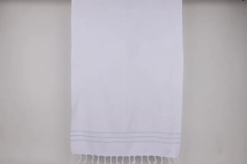 Monogram Kitchen Towel, Gift For The Home, 40x24 Cotton Striped Towel, Bridesmaid Proposal Gift, Monogrammed Hand Towel, Gym Towel, Bathroom Towels - 5
