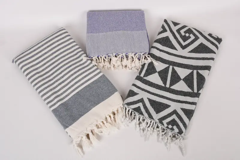 Beach Bachelorette Party Decorations, Wedding Gift, Personalized Turkish Towel, Bridesmaid Proposal Gift, Handmade Gift, 70x40 Cotton Set of 8 Towel - 6