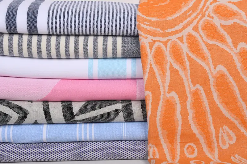 Beach Bachelorette Party Decorations, Wedding Gift, Personalized Turkish Towel, Bridesmaid Proposal Gift, Handmade Gift, 70x40 Cotton Set of 8 Towel - 1