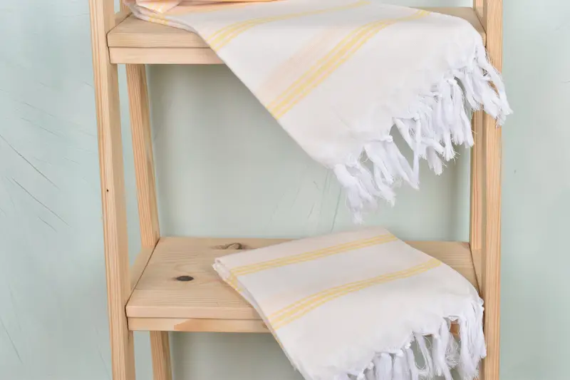 70x40 Cotton Striped Towel, Bridal Shower Favors, Bachelorette Party Gifts, Holiday Towel, Bridal Shower Gift, Unique Gift, Lightweight towel - 5