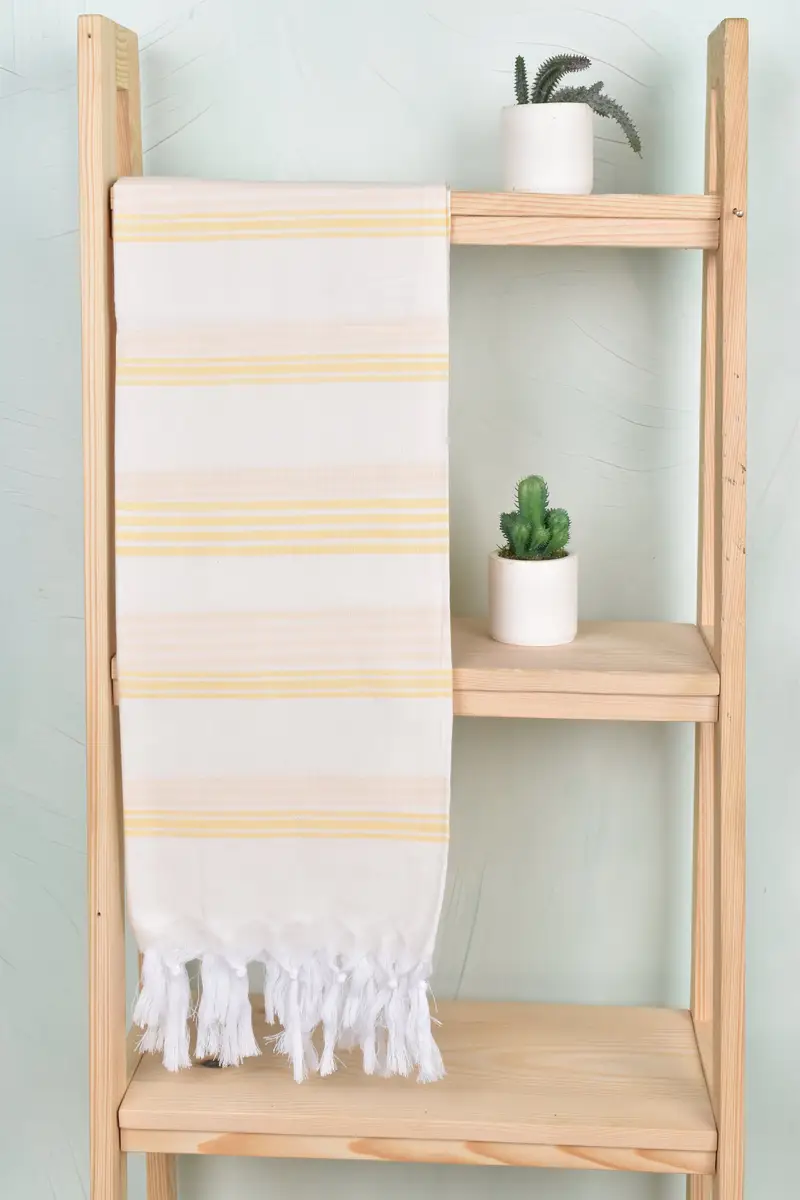 70x40 Cotton Striped Towel, Bridal Shower Favors, Bachelorette Party Gifts, Holiday Towel, Bridal Shower Gift, Unique Gift, Lightweight towel - 8