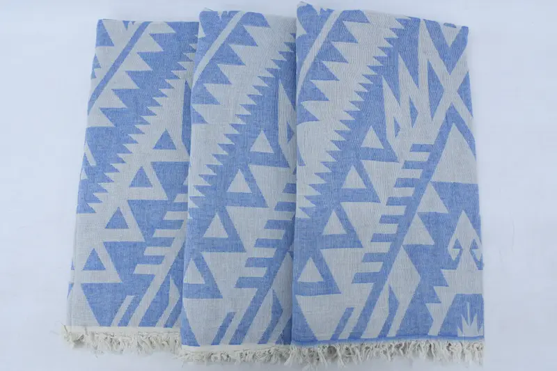 Gelin için Düğün Hediyesi, Kişiselleştirilmiş Hediye, Arkadaşlar Plaj Havlusu, Onun İçin Hediyeler, Türk El Havlusu, Bachelorette Havlusu, 76x40 Pamuk Geometrik Havlu - 4