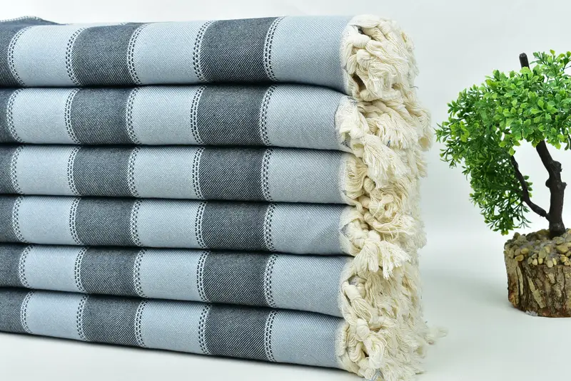 Soft towel, Personalized Wedding Gift, Gifts For Him, 68x36 Cotton Striped Towel, Summer Towel, Bachelor Towel, Custom Wedding Towel, Unique Gift - 3