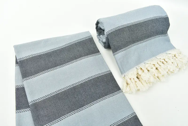 Soft towel, Personalized Wedding Gift, Gifts For Him, 68x36 Cotton Striped Towel, Summer Towel, Bachelor Towel, Custom Wedding Towel, Unique Gift - 7