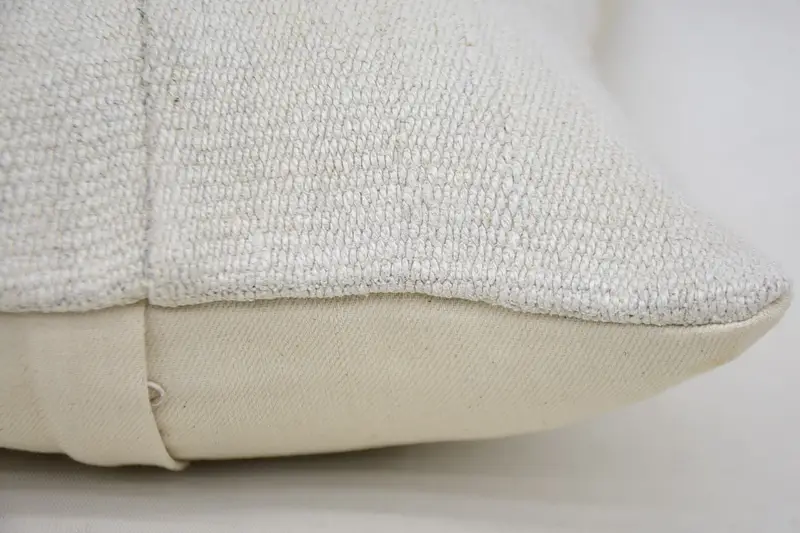 Christmas Pillow Case, 12x12 White Cushion Cover, Antique Pillows, Pillow for Sofa, Pillow, Turkish Pillow, Anatolian Cushion - 5