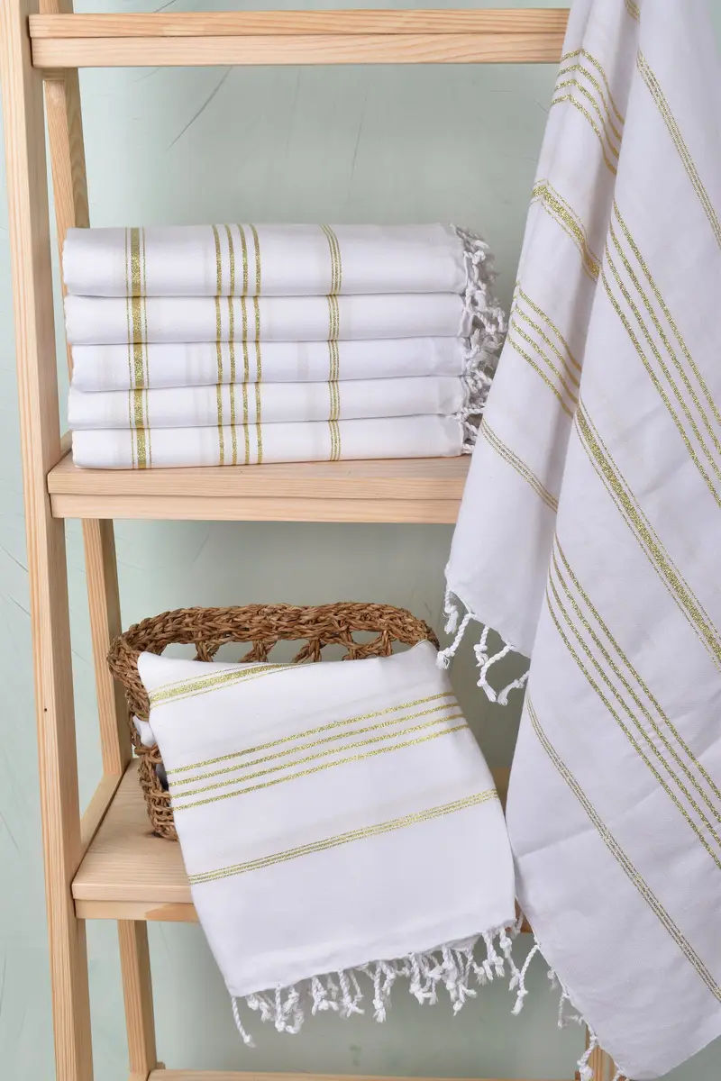 Personalized Gifts, Fouta towel, 70x40 Cotton Striped Towel, Bridesmaid Gifts Personalized, Sand-resistant towel, Arizona Bachelorette Party Favors - 3
