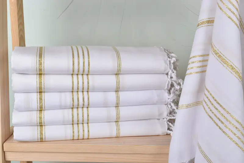Personalized Gifts, Fouta towel, 70x40 Cotton Striped Towel, Bridesmaid Gifts Personalized, Sand-resistant towel, Arizona Bachelorette Party Favors - 1
