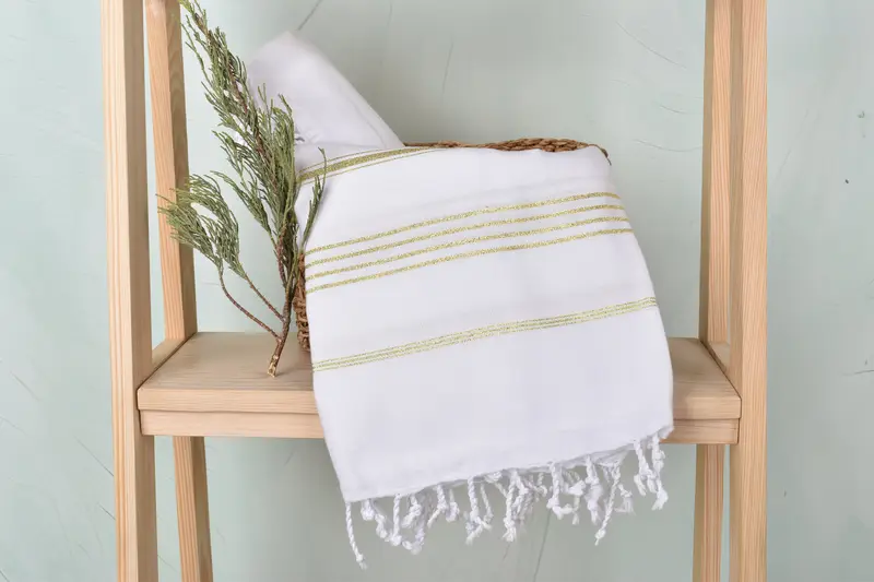 Personalized Gifts, Fouta towel, 70x40 Cotton Striped Towel, Bridesmaid Gifts Personalized, Sand-resistant towel, Arizona Bachelorette Party Favors - 4