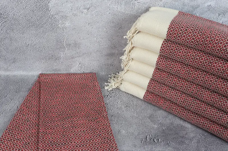 Wedding Favors, 40x20 Cotton Diamond Towel, Turkish Towel Hand Towel, Gift For The Home Decor, Personalized Gift For Her, Monogram Hand Towel - 2
