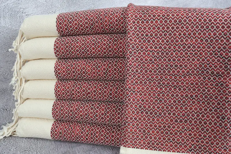 Wedding Favors, 40x20 Cotton Diamond Towel, Turkish Towel Hand Towel, Gift For The Home Decor, Personalized Gift For Her, Monogram Hand Towel - 1