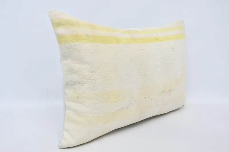 Cushion Case, Kilim Cushion Sham, 20x28 White Pillow, Turkish Corner Pillow, Kilim Pillow, Authentic Cushion, Pillow for Couch - 3