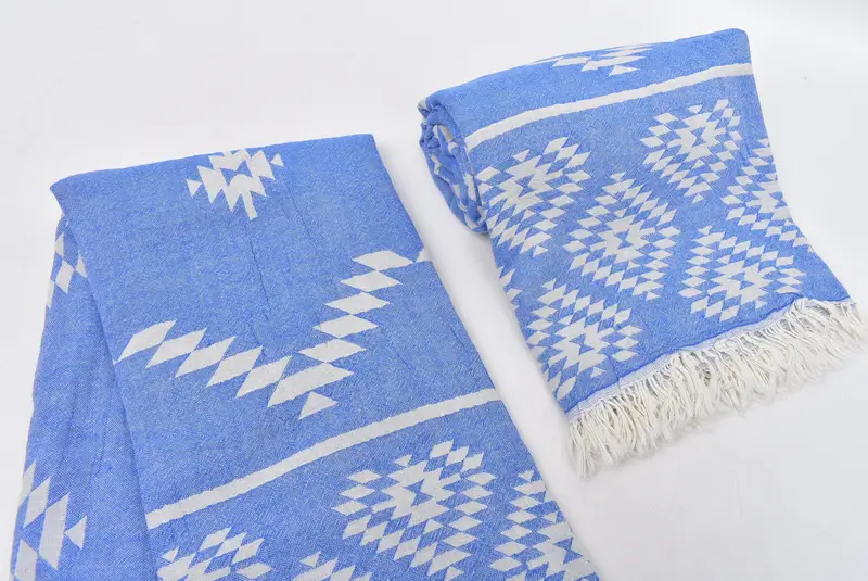 70x36 Cotton Kilim Towel, Absorbent Turkish towel, Bridesmaid Gift Towel, Personalized Gift For Her, Bridesmaid Gift, Turkish Bath Towel Set - 8