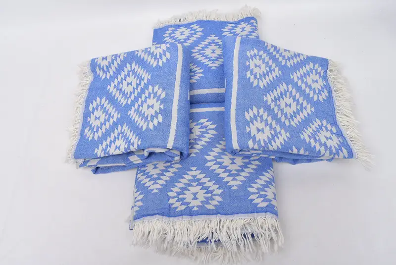 70x36 Cotton Kilim Towel, Absorbent Turkish towel, Bridesmaid Gift Towel, Personalized Gift For Her, Bridesmaid Gift, Turkish Bath Towel Set - 7